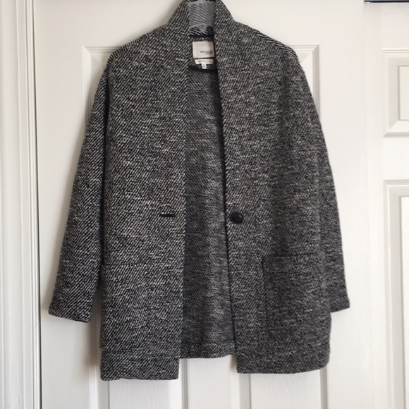 Like new Aritzia Wilfred Free 100% wool sweater coat XS